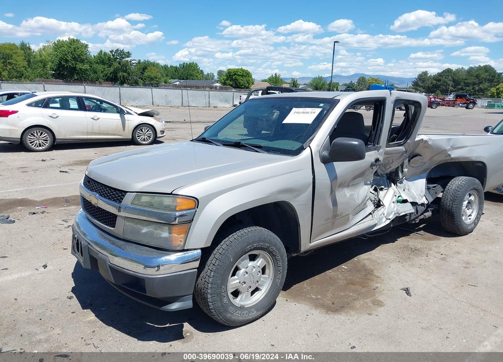 2004 CHEVROLET COLORADO VIN: 1GCCS196X48196167