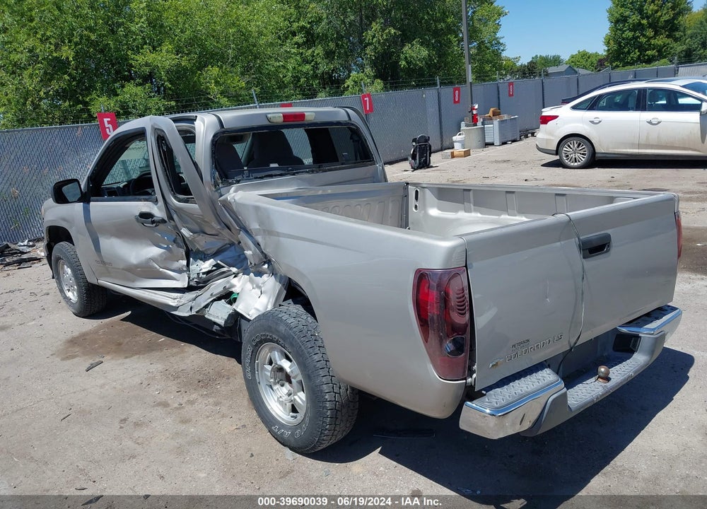 2004 CHEVROLET COLORADO VIN: 1GCCS196X48196167