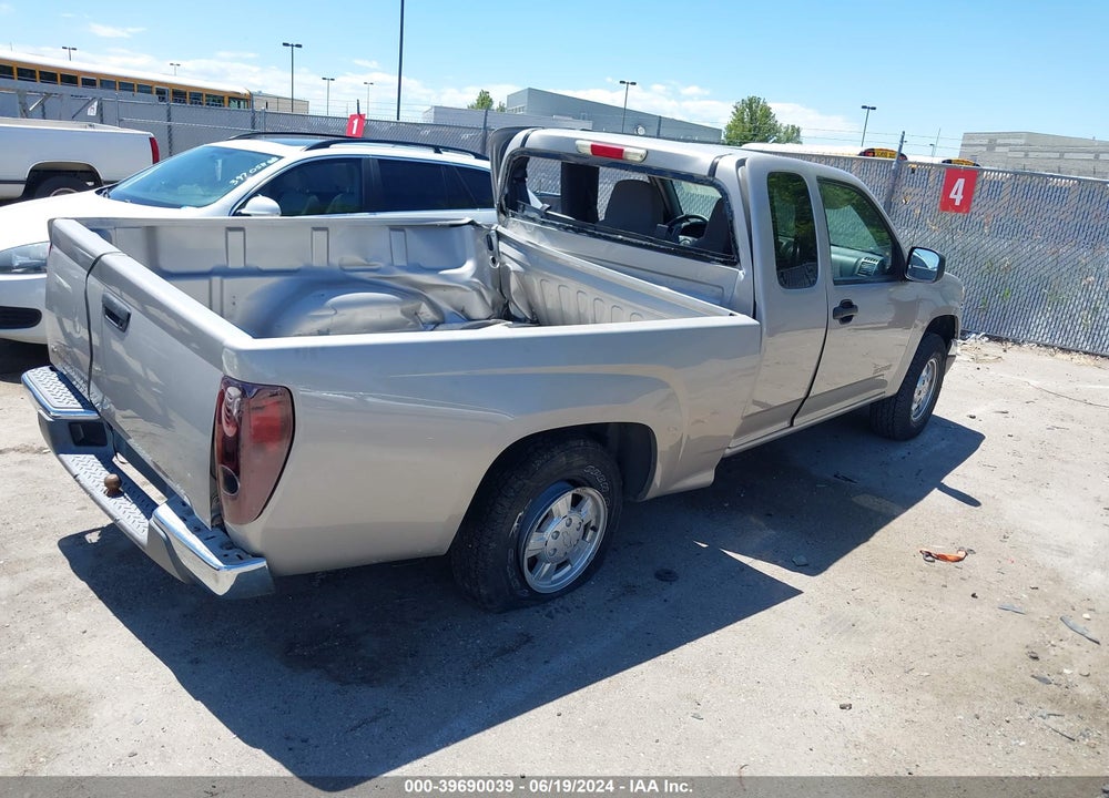 2004 CHEVROLET COLORADO VIN: 1GCCS196X48196167
