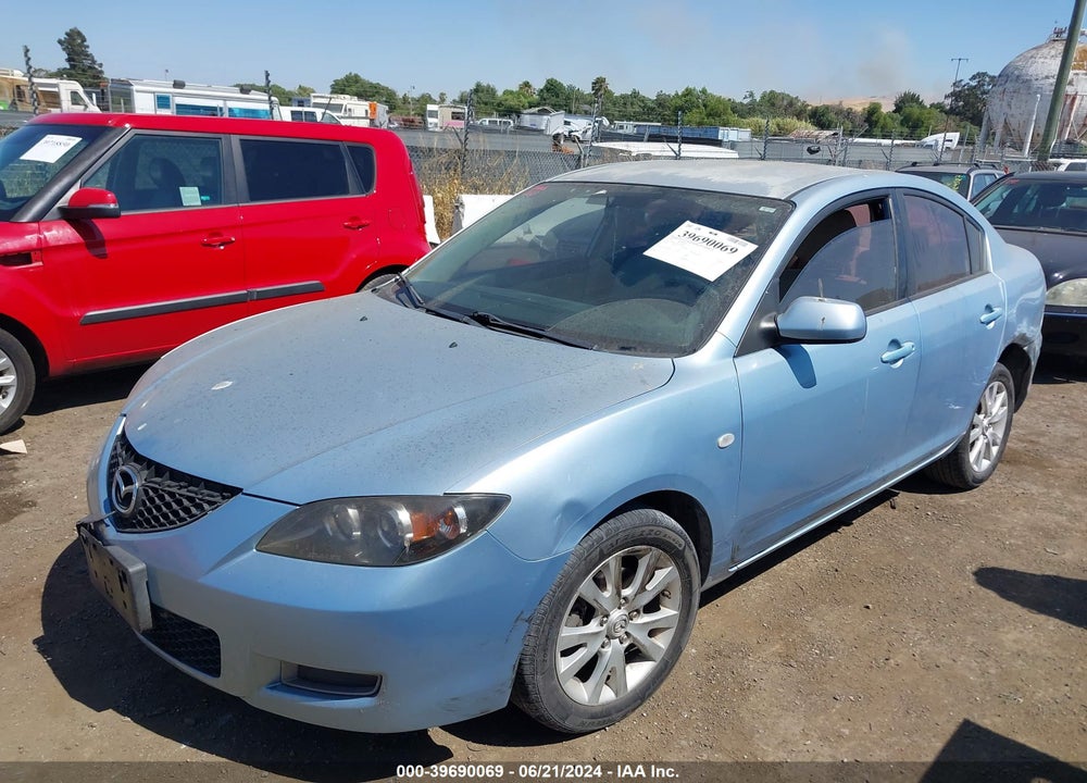 2008 MAZDA 3 I VIN: JM1BK12G881833098