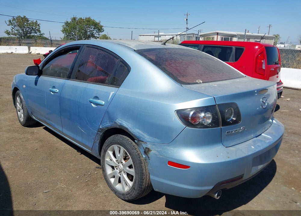 2008 MAZDA 3 I VIN: JM1BK12G881833098