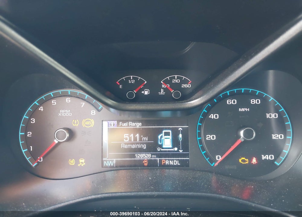 2017 GMC CANYON SLE VIN: 1GTH5CEN2H1315897