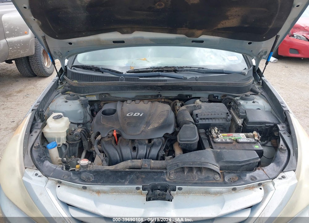 2012 HYUNDAI SONATA GLS VIN: 5NPEB4AC3CH337155