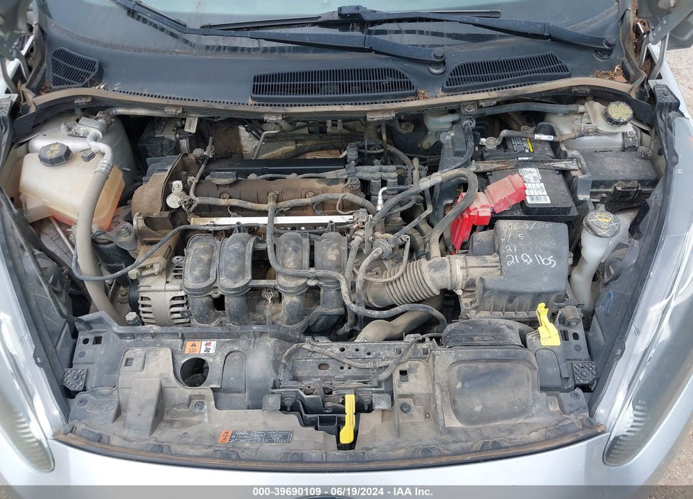 2016 FORD FIESTA SE VIN: 3FADP4BJ0GM154389