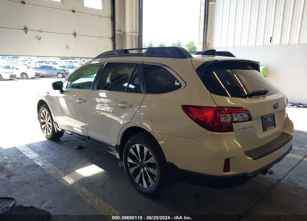 2016 SUBARU OUTBACK 3.6R LIMITED VIN: 4S4BSENC6G3280028