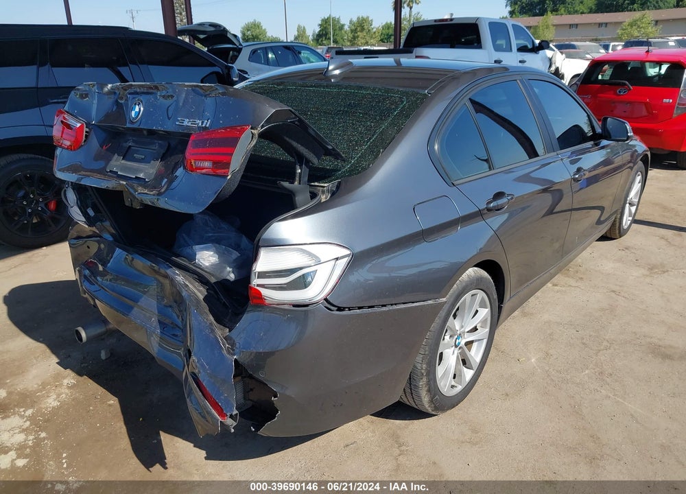 2016 BMW 320I VIN: WBA8A9C59GK618490