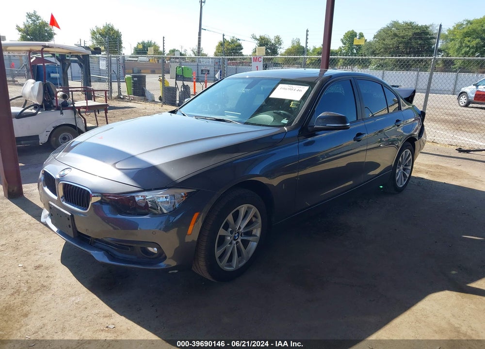 2016 BMW 320I VIN: WBA8A9C59GK618490