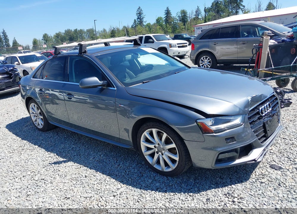 2014 AUDI A4 2.0T PREMIUM VIN: WAUBFAFL7EN002091