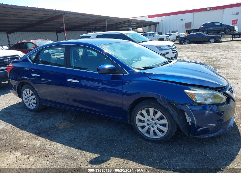 2017 NISSAN SENTRA SV VIN: 3N1AB7AP7HY358607