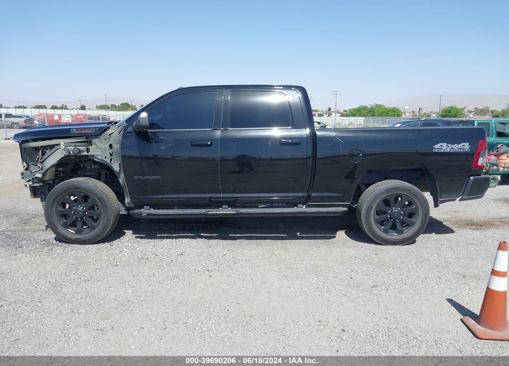 2022 RAM 2500 BIG HORN 4X4 6'4 BOX VIN: 3C6UR5DL2NG116724