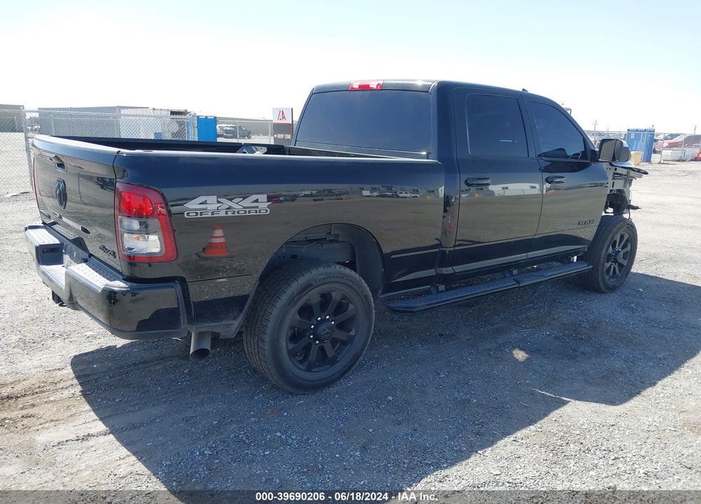 2022 RAM 2500 BIG HORN 4X4 6'4 BOX VIN: 3C6UR5DL2NG116724