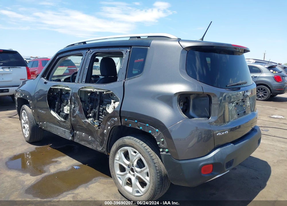 2016 JEEP RENEGADE LIMITED VIN: ZACCJBDT5GPE26801