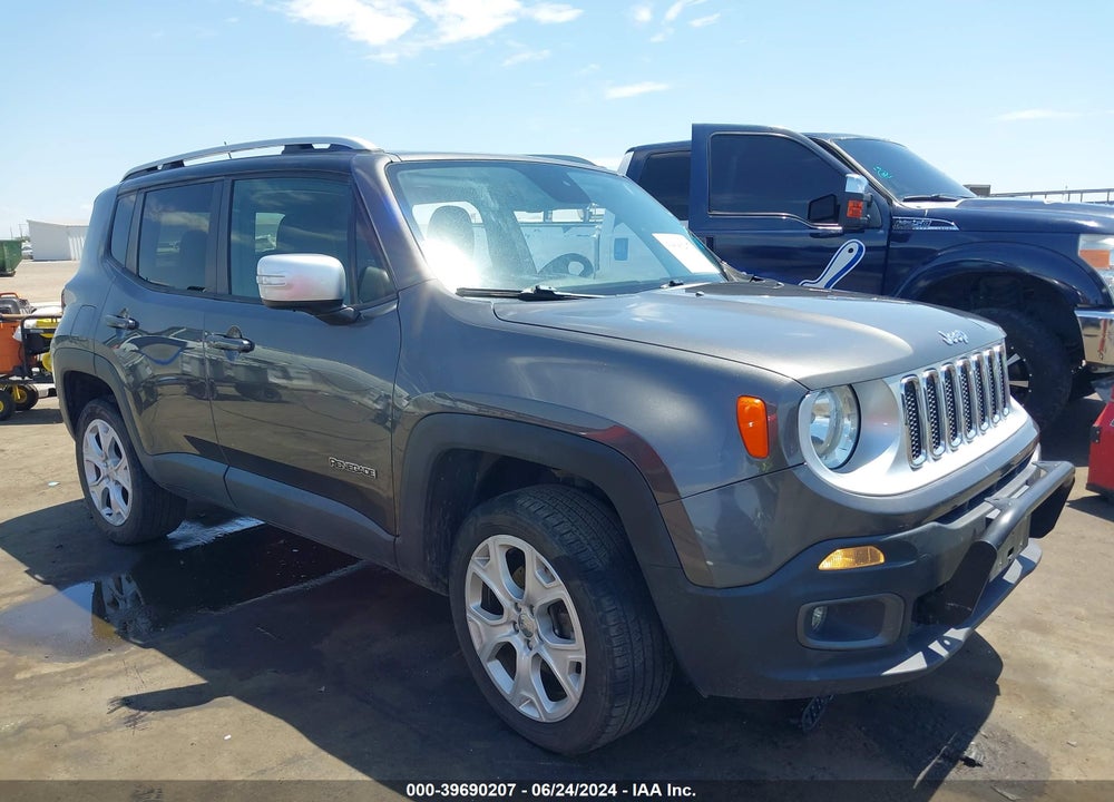 2016 JEEP RENEGADE LIMITED VIN: ZACCJBDT5GPE26801