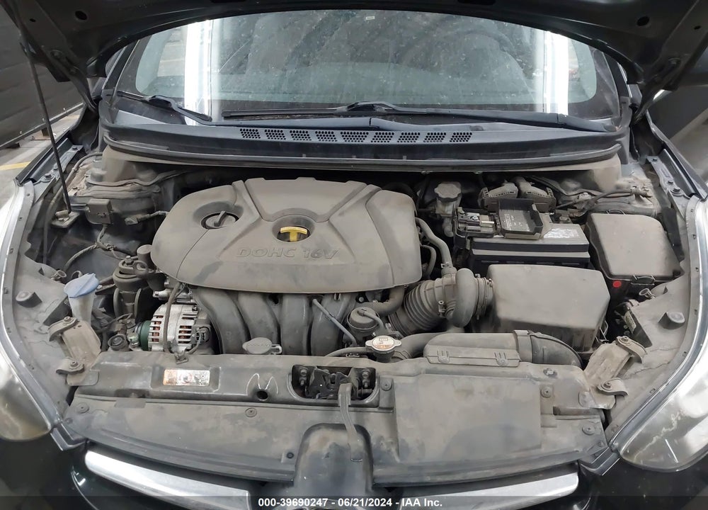 2014 HYUNDAI ELANTRA SE VIN: 5NPDH4AE0EH539871