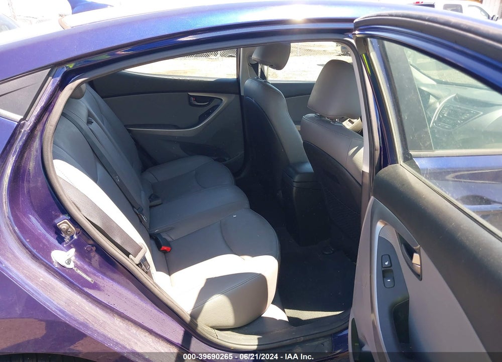 2013 HYUNDAI ELANTRA LIMITED VIN: 5NPDH4AE6DH355064