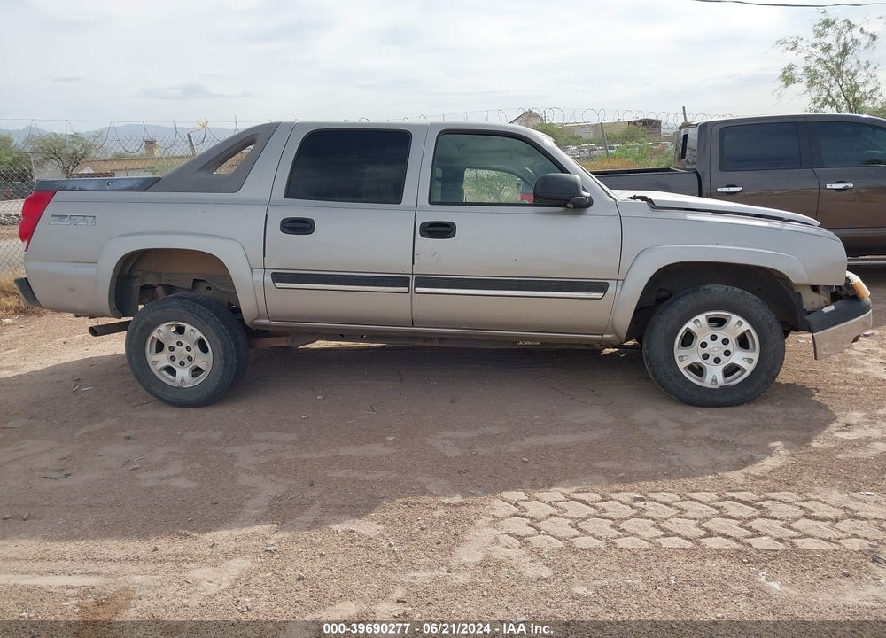 2006 CHEVROLET AVALANCHE 1500 Z71 VIN: 3GNEK12Z06G116540