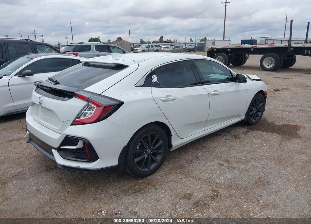 2020 HONDA CIVIC EX VIN: SHHFK7H66LU208135