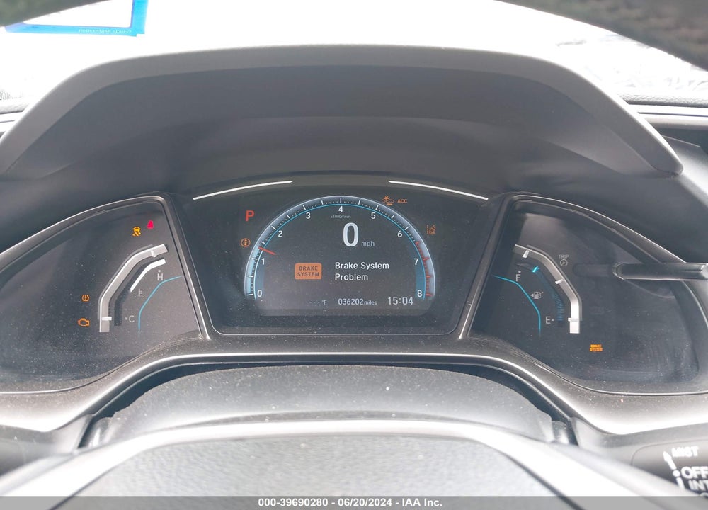 2020 HONDA CIVIC EX VIN: SHHFK7H66LU208135