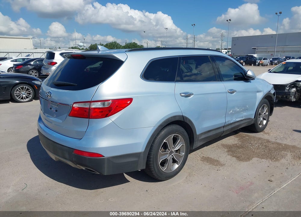 2013 HYUNDAI SANTA FE GLS VIN: KM8SM4HF3DU003658