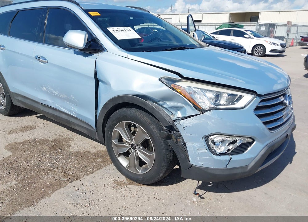 2013 HYUNDAI SANTA FE GLS VIN: KM8SM4HF3DU003658