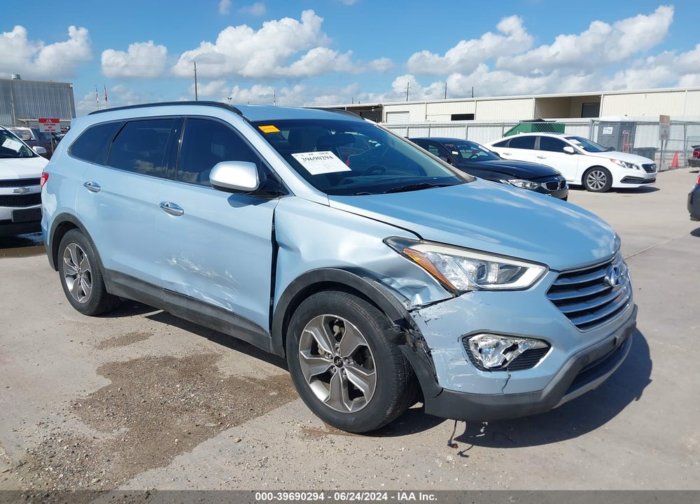 2013 HYUNDAI SANTA FE GLS VIN: KM8SM4HF3DU003658