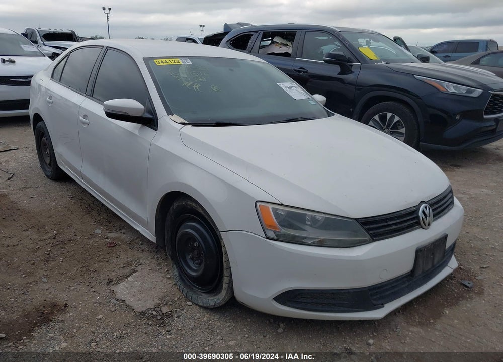 2012 VOLKSWAGEN JETTA 2.5L SE VIN: 3VWDX7AJXCM367578