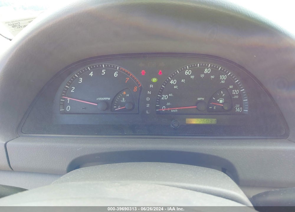 2003 TOYOTA CAMRY XLE VIN: 4T1BE30K63U703110