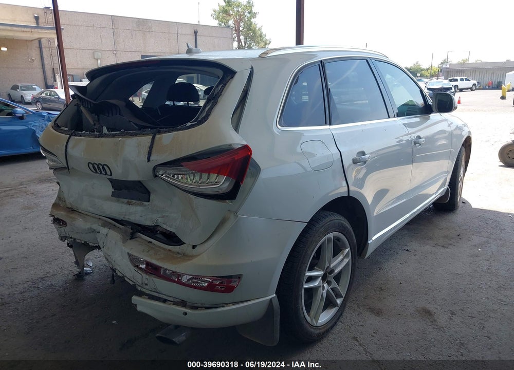2013 AUDI Q5 2.0T PREMIUM VIN: WA1LFAFP5DA097843