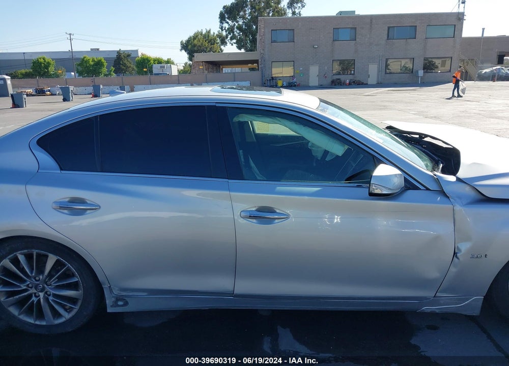 2018 INFINITI Q50 3.0T LUXE VIN: JN1EV7AP2JM350593