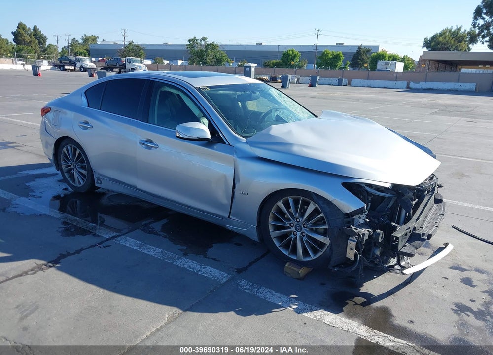 2018 INFINITI Q50 3.0T LUXE VIN: JN1EV7AP2JM350593