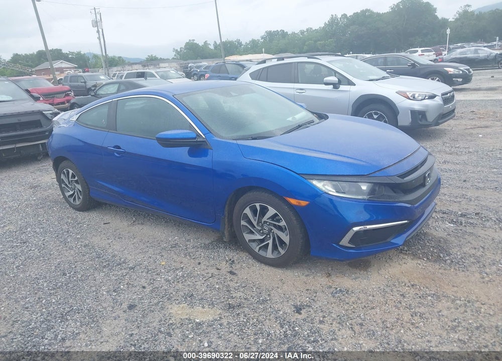 2019 HONDA CIVIC LX VIN: 2HGFC4B62KH310564
