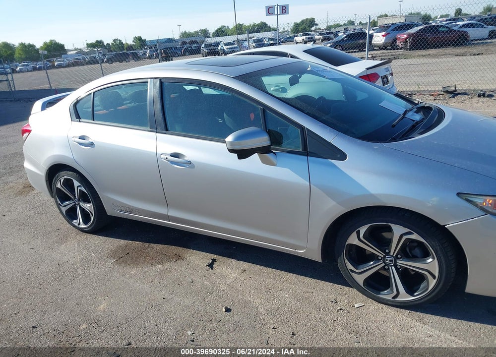 2015 HONDA CIVIC SI VIN: 2HGFB6E50FH708959