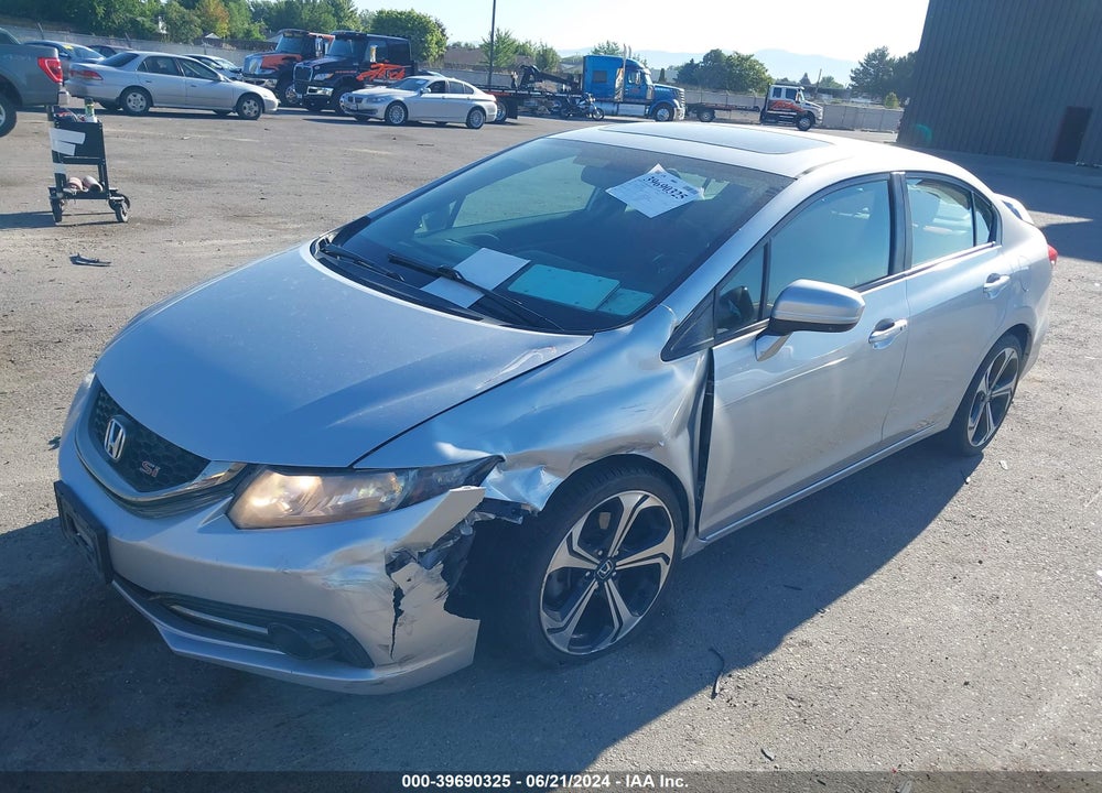 2015 HONDA CIVIC SI VIN: 2HGFB6E50FH708959