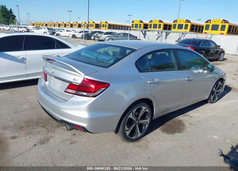 2015 HONDA CIVIC SI VIN: 2HGFB6E50FH708959