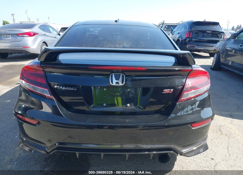 2015 HONDA CIVIC SI VIN: 2HGFG4A57FH101095