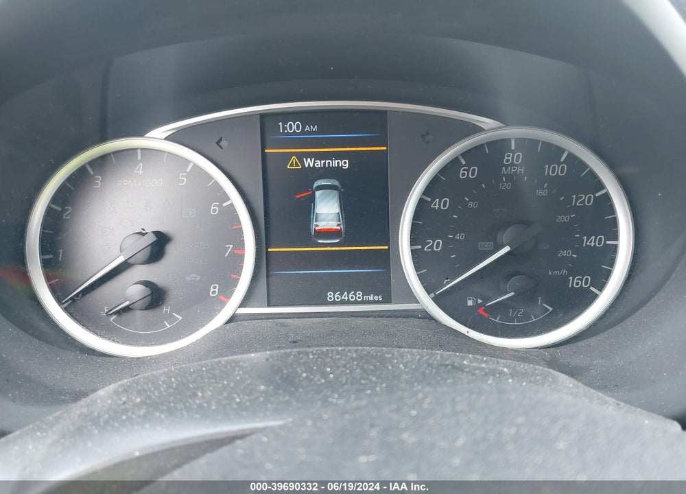 2019 NISSAN SENTRA SV VIN: 3N1AB7AP0KL606085