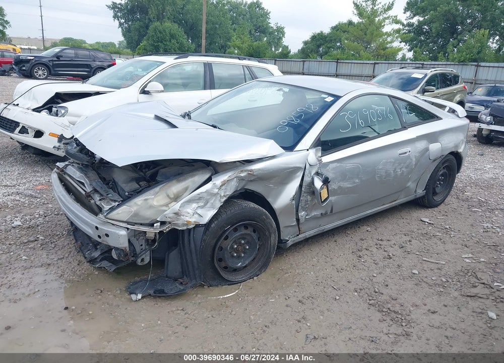 2001 TOYOTA CELICA GT VIN: JTDDR32TX10098598