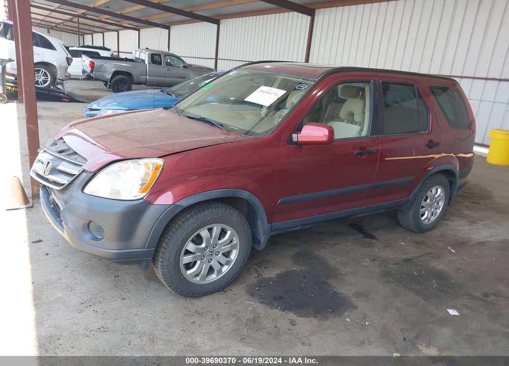 2006 HONDA CR-V EX VIN: JHLRD78846C059593