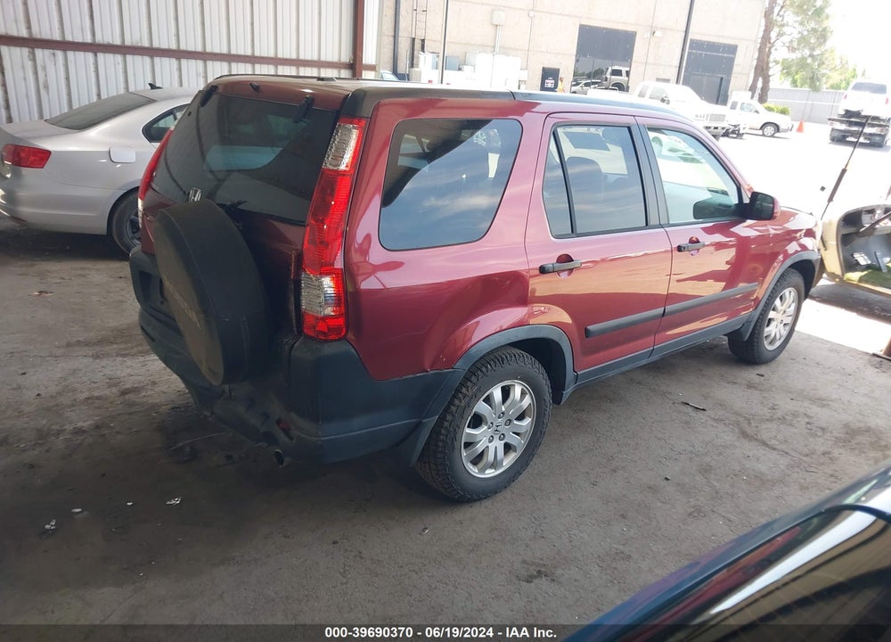 2006 HONDA CR-V EX VIN: JHLRD78846C059593