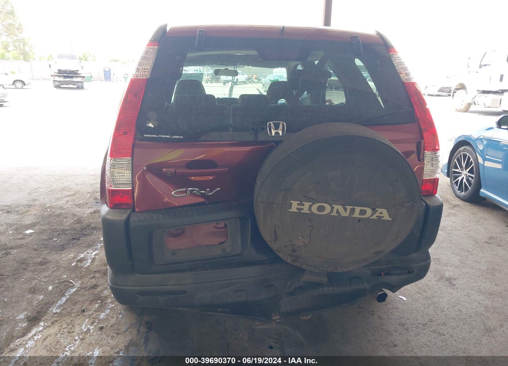 2006 HONDA CR-V EX VIN: JHLRD78846C059593