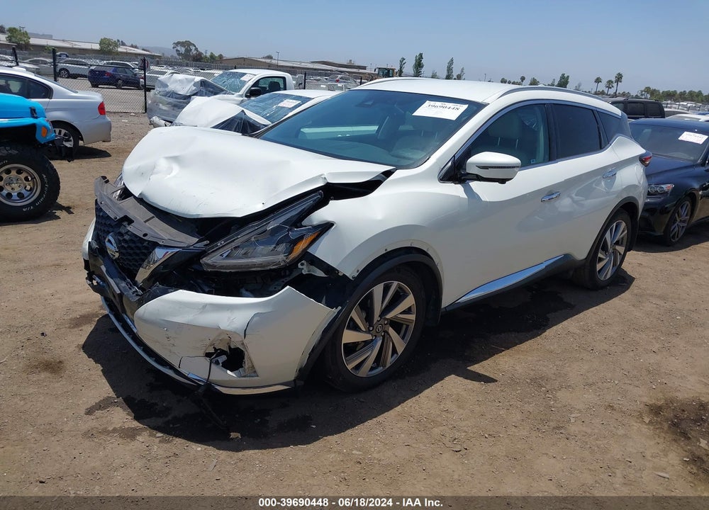 2020 NISSAN MURANO SL FWD VIN: 5N1AZ2CJ7LN150331