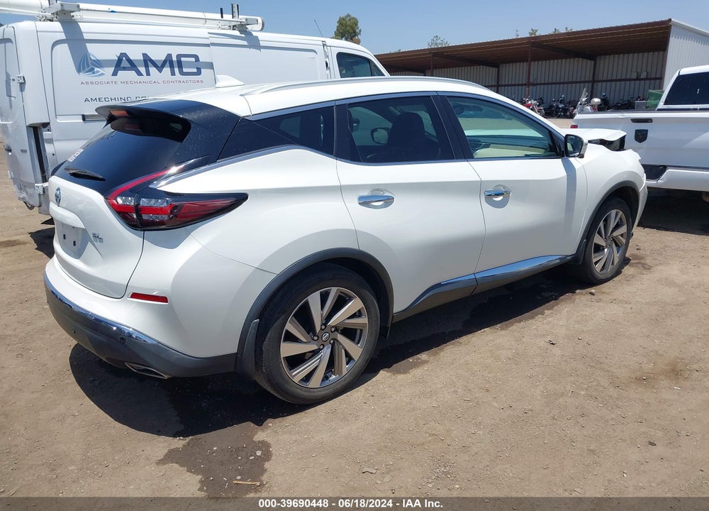 2020 NISSAN MURANO SL FWD VIN: 5N1AZ2CJ7LN150331