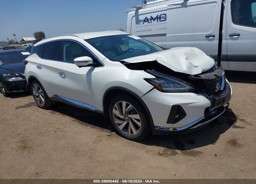 2020 NISSAN MURANO SL FWD VIN: 5N1AZ2CJ7LN150331