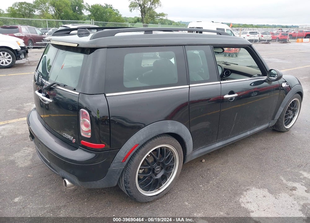 2013 MINI CLUBMAN COOPER S VIN: WMWZG3C57DTY39396