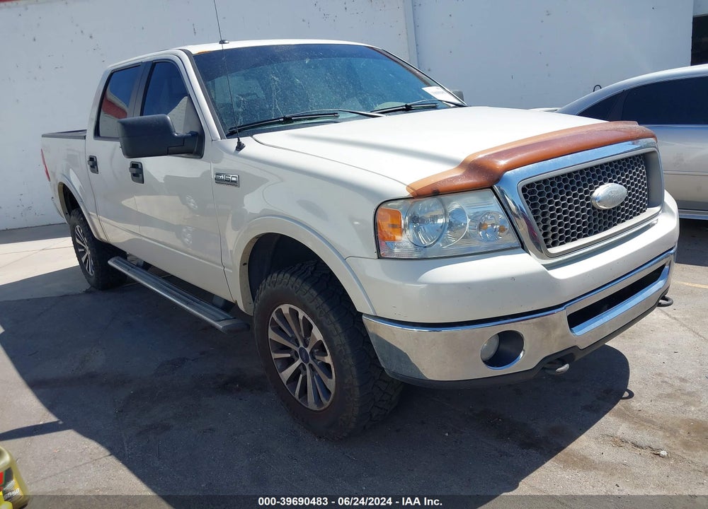 2008 FORD F-150 60TH ANNIVERSARY/FX4/KING RANCH/LARIAT/XLT VIN: 1FTPW14V98KB96318