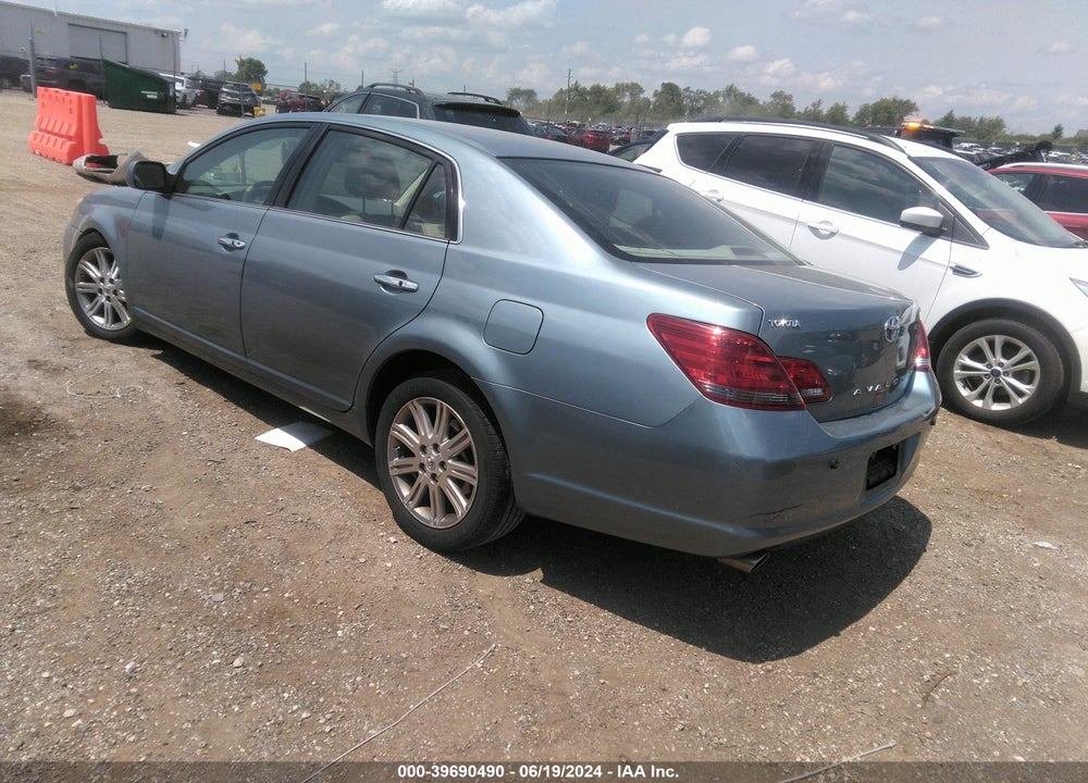 2008 TOYOTA AVALON LIMITED VIN: 4T1BK36B68U313065