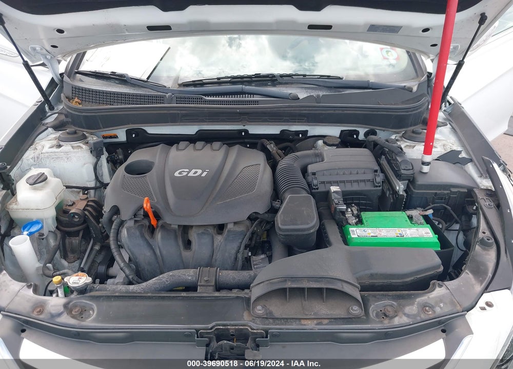 2014 HYUNDAI SONATA GLS VIN: 5NPEB4AC8EH924664