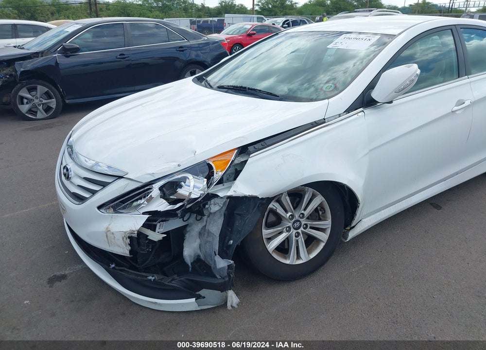 2014 HYUNDAI SONATA GLS VIN: 5NPEB4AC8EH924664
