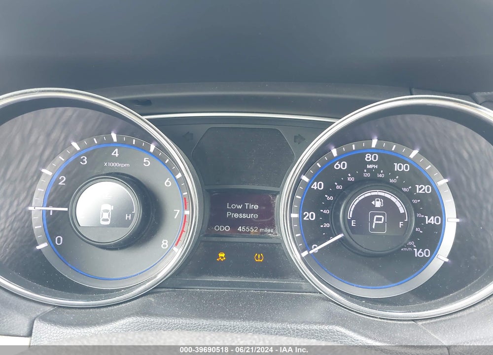 2014 HYUNDAI SONATA GLS VIN: 5NPEB4AC8EH924664