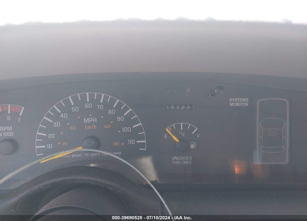 1994 PONTIAC BONNEVILLE SE VIN: 1G2HX52L4R4233148